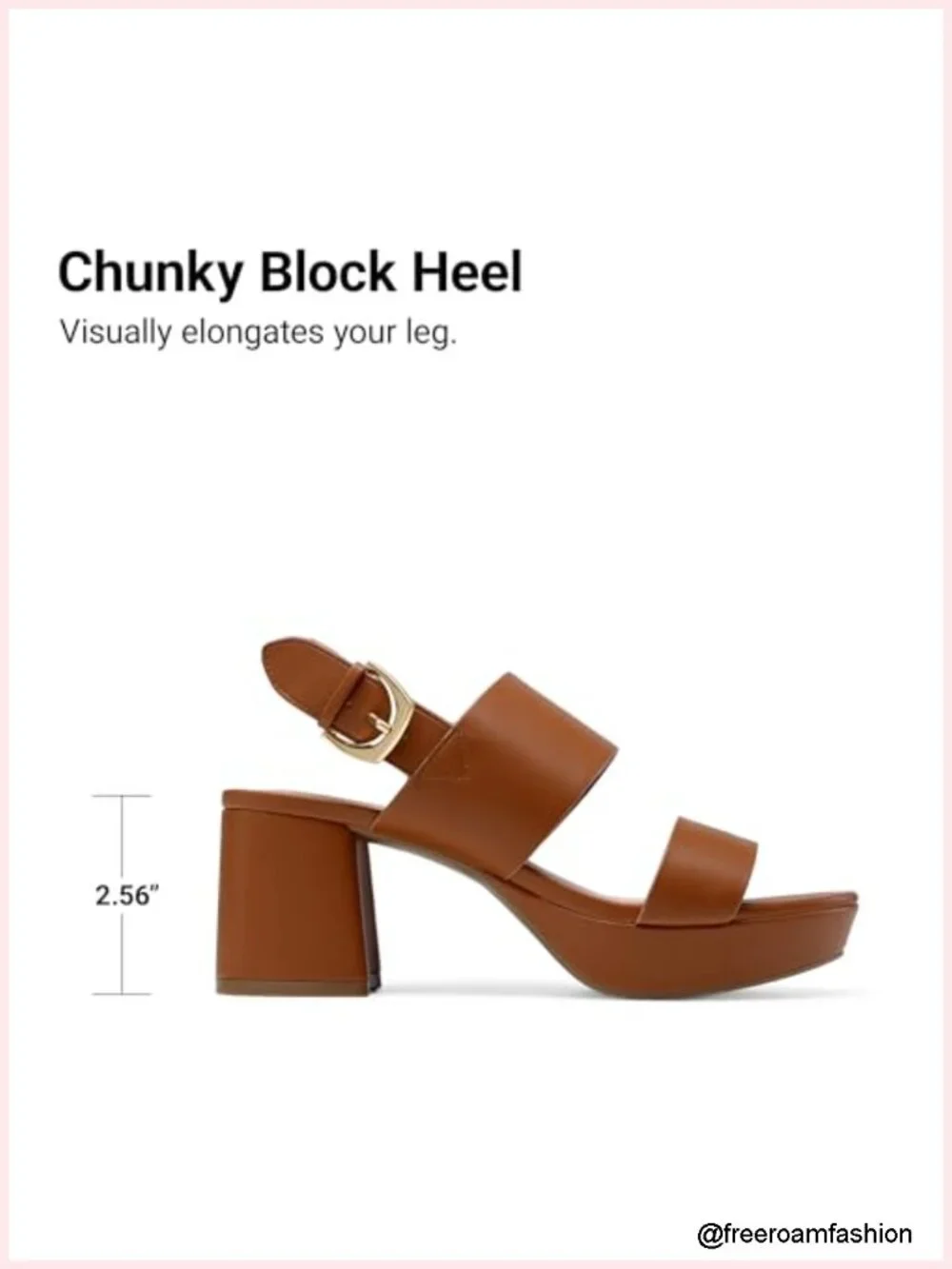 Women's Chunky Platform Wedge Sandals Adjustable Ankle Strap Cushioned Block